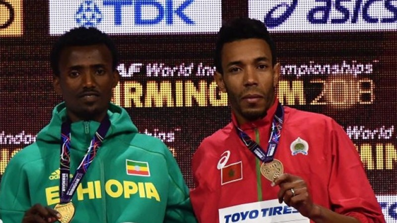 Mondiaux-2018 en Salle (1500m): Le bronze pour Iguider, victoire de l'Ethiopien Tefera