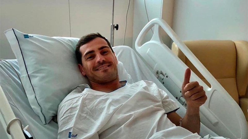 Iker Casillas hospitalisé d'urgence après un problème cardiaque