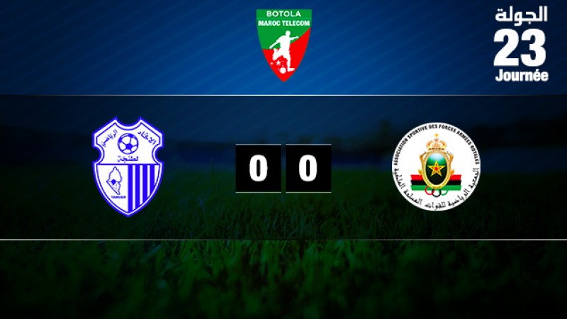 Ittihad de Tanger tenu en échec à domicile par l'AS FAR (0-0)
