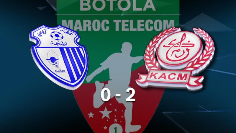 Botola Maroc Télécom D1 (mise à jour de la 24è journée): Kawkab Marrakech arrache une victoire précieuse sur la pelouse de Ittihad Tanger (2-0)