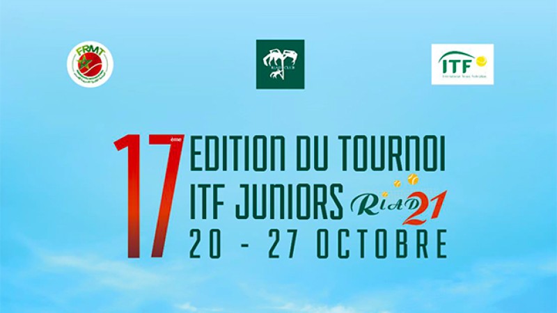 Tournoi ITF Juniors "Riad 21": La 17ème édition du 20 au 27 octobre
