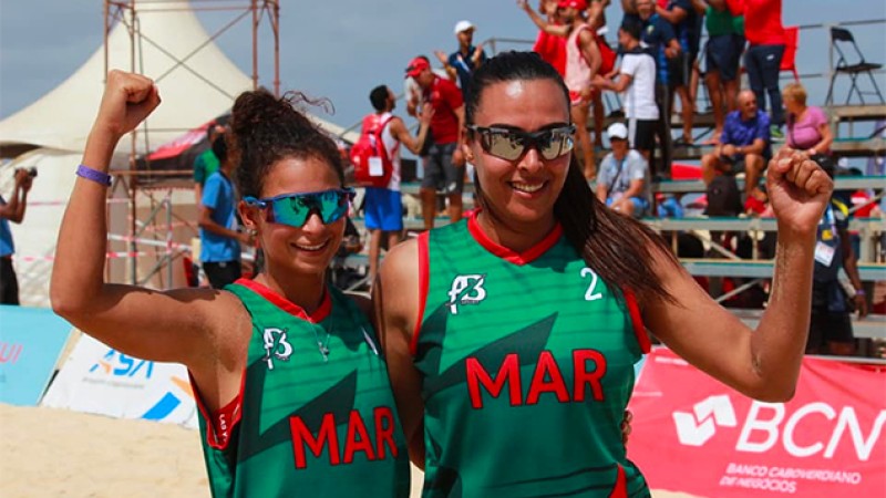 Jeux africains de plage (Beach-volley) : Le Maroc bat la Tunisie (2-0)