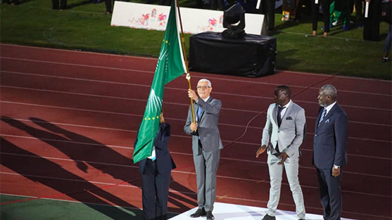 المغرب أثبت من خلال دورة الألعاب الإفريقية الخبرة والتجربة التي يتوفر عليها في تنظيم جميع أنواع التظاهرات الكبرى (السيد رشيد الطالبي العلمي)