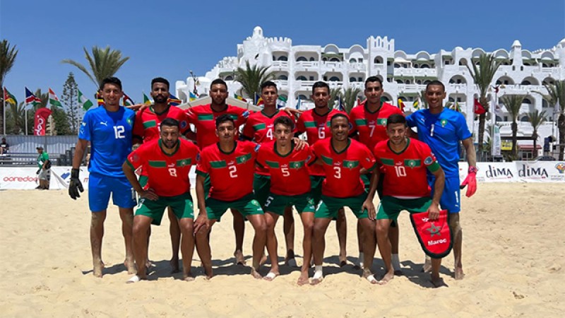 Jeux africains de plage (beach-soccer).. Le Maroc remporte l’or