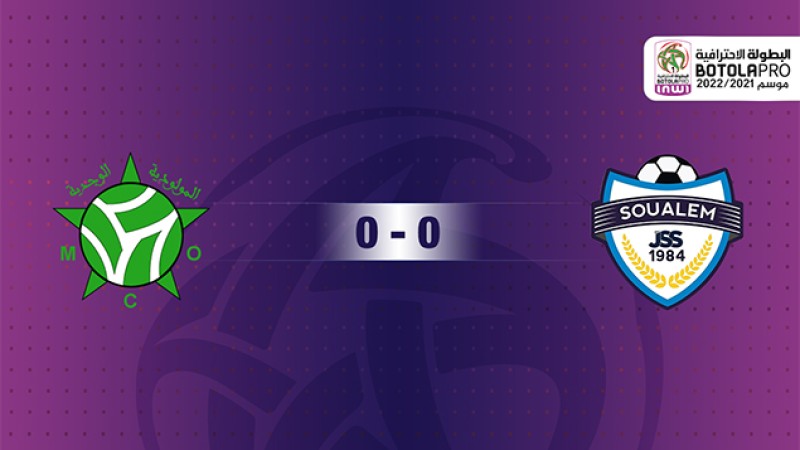 التعادل السلبي يحسم مواجهة فريق الشباب الرياضي السالمي ومولودية وجدة