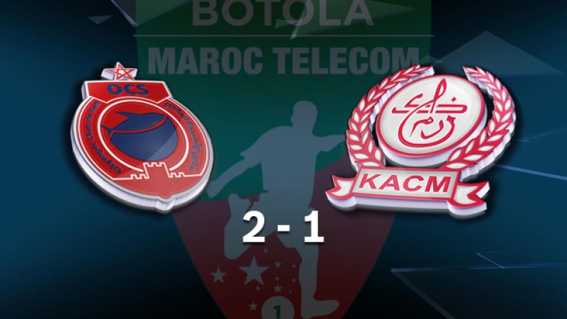 Botola Maroc Télécom D1 (14e journée) : Victoire de l'Olympic de Safi sur la pelouse du Kawkab de Marrakech (2-1)