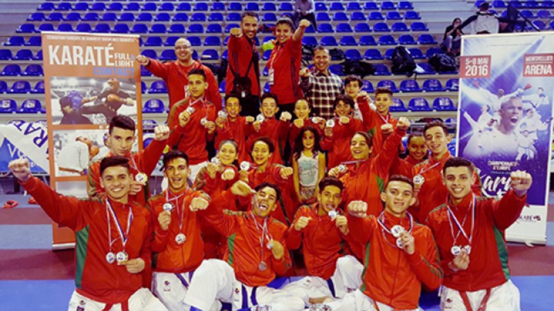 Open International d’Orléans de karaté: le Maroc 1er avec 19 médailles (FRMKDA)