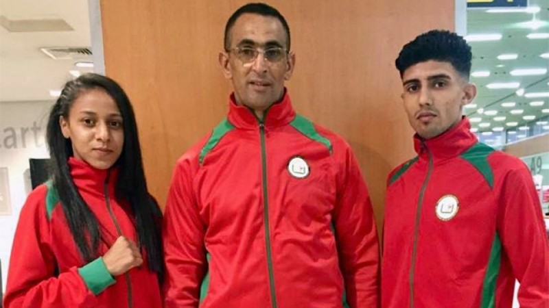 بطلان مغربيان يشاركان في الدوري الدولي لرياضة الصافات بدكار