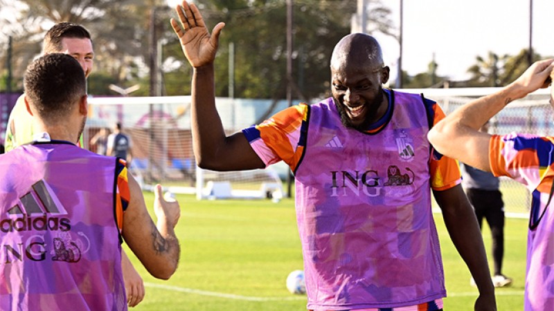 Mondial.. Lukaku présent à la séance d'entrainement de la Belgique
