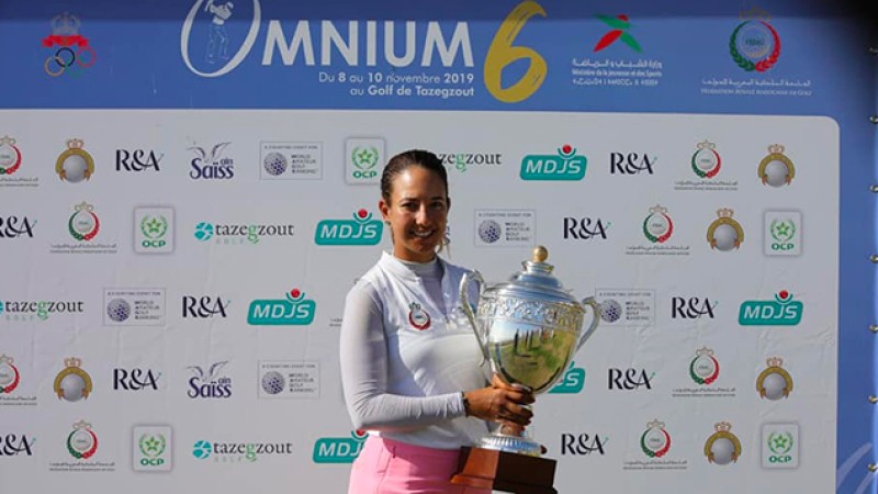 دوري "أومنيوم" السادس للغولف: مها حديوي تحرز اللقب