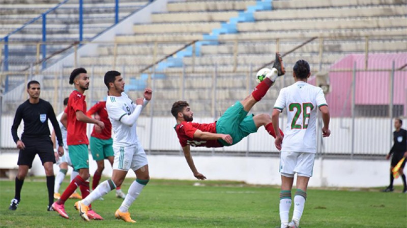 دورة شمال افريقياتحت 20 عاما المؤهلة الى نهائيات امم افريقيا 2021 - فوز المنتخب المغربي على نظيره الجزائري