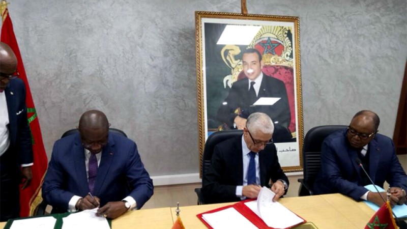 Maroc/Côte d’Ivoire : Signature d’un accord de coopération dans le domaine du sport