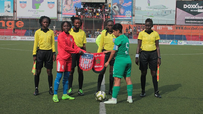 المنتخب الوطني لكرة القدم النسوية لأقل من 20 سنة يتعادل مع نظيره الليبيري 0-0 'مباراة ودية'