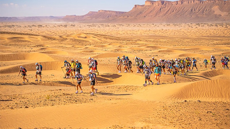 Marathon des sables (3ème étape).. Mohamed El Morabity et Anna Comet confirment leur bonne forme