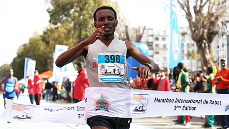 Marathon international de Rabat (messieurs) : L’Éthiopien Fikadu Kebebe Debele remporte la 3è édition