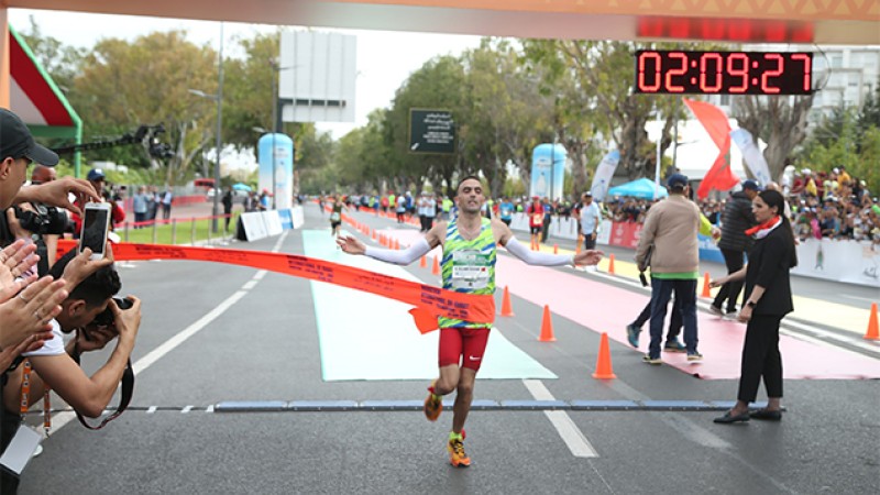 Marathon international de Rabat.. une 6ème édition distinguée, avec 3 records battus et une domination incontestée des athlètes marocains