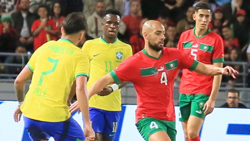 بعد ملحمة المونديال، أسود الأطلس يحققون فوزا تاريخيا على السيليساو