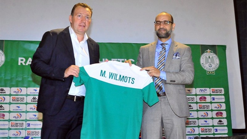 Le Belge Marc Wilmots, nouvel entraîneur du Raja de Casablanca