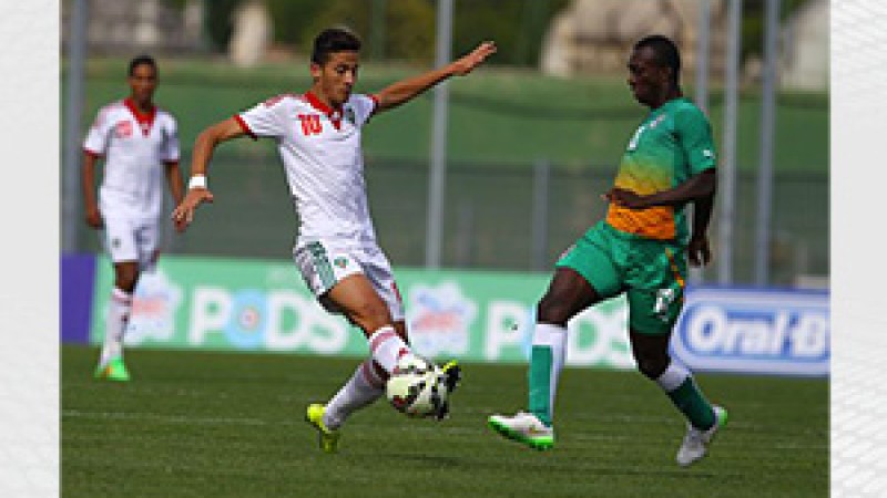 Tournoi de Toulon (3e journée) : nul blanc entre le Maroc et la Cote d'Ivoire
