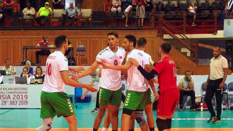 Championnat d'Afrique de volley-ball (Gr.B- 3e J) : Le Maroc s'impose devant le Burundi (3-1)