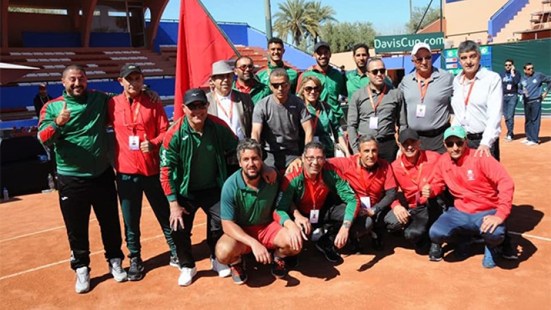 تصفيات كأس ديفيس: المغرب يعزز موقعه ضمن المجموعة العالمية الثانية بأربع انتصارات مستحقة