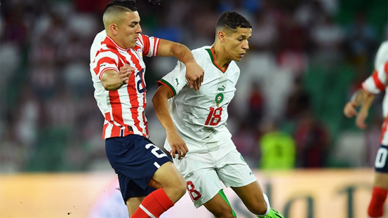 استعدادات كأس العالم 2022.. مباراة المغرب والباراغواي تنتهي بالتعادل السلبي