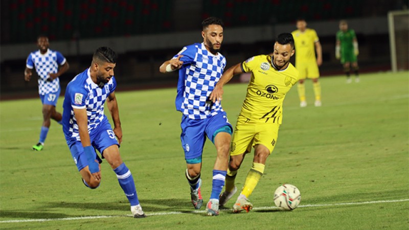 فريق المغرب الفاسي يفوز بميدانه على سريع وادي زم (2-1) 'البطولة الوطنية الاحترافية (الدورة 24)'
