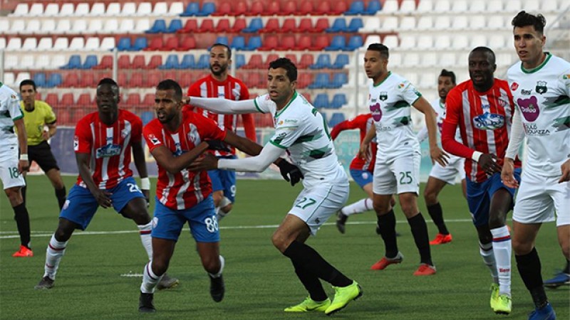 فريق المغرب التطواني يفوز على ضيفه فريق يوسفية برشيد 2-0