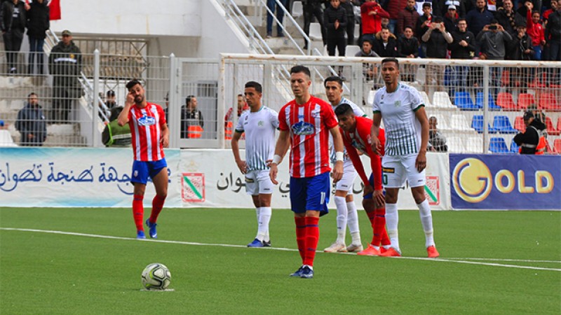 Victoire à domicile du Moghreb de Tétouan face au Difaâ d'El Jadida (2-1)