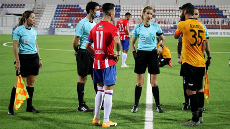 فريق المغرب التطواني يفوز على ضيفه فريق أولمبيك خريبكة 2-1 'الدورة ال30 والأخيرة'