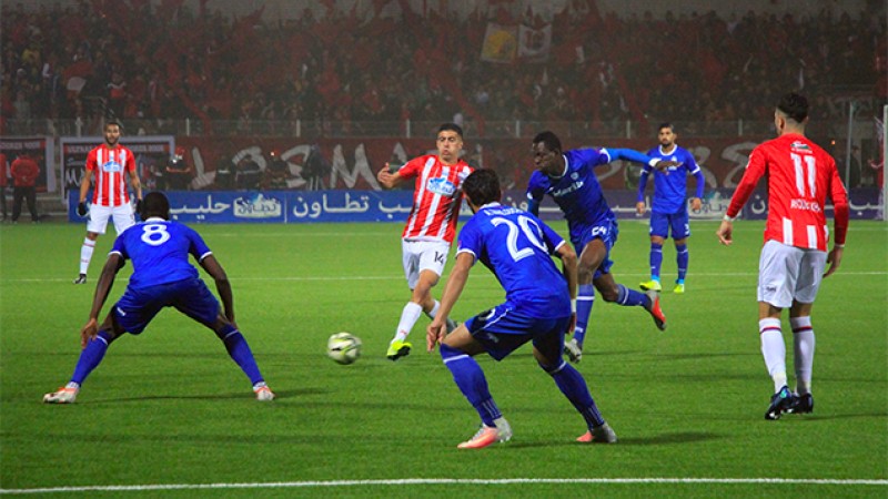 Le Moghreb de Tétouan leader grâce à sa victoire face au Rapide Oued Zem (1-0)