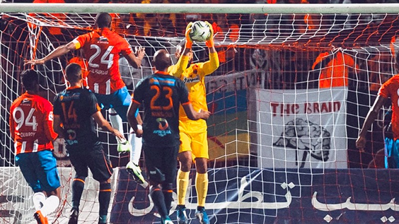 فريق المغرب التطواني يتعادل مع ضيفه فريق نهضة بركان 0-0