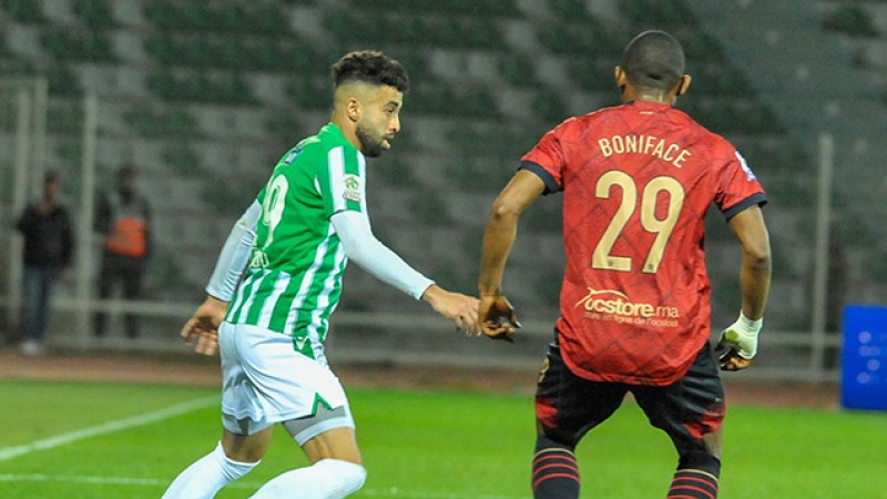 فريق مولودية وجدة يتعثر أمام ضيفه أولمبيك آسفي 0 -1