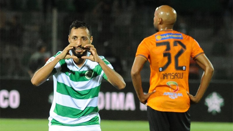 Le Mouloudia d'Oujda vainqueur chez lui contre la Renaissance de Berkane (2-1)