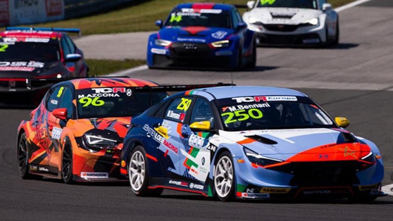 Le pilote marocain Mehdi Bennani a remporté sa première victoire en TCR Europe 