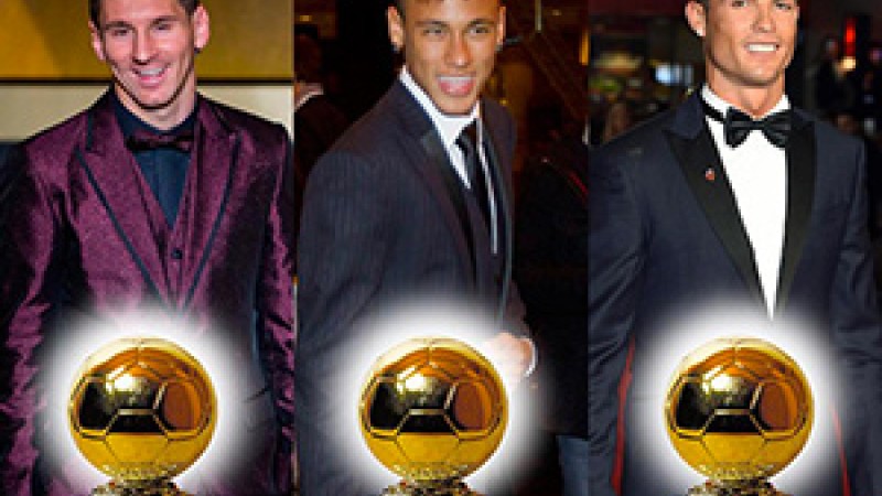 Ballon d'Or - Lionel Messi, Cristiano Ronaldo et Neymar en course pour le sprint final