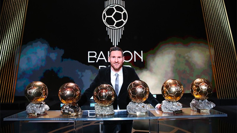 Lionel Messi remporte son sixième Ballon d'Or