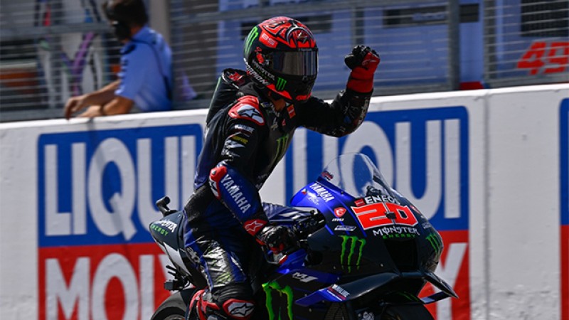 MotoGP.. le Français Fabio Quartararo remporte le Grand Prix d'Allemagne