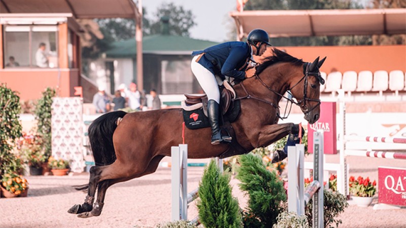 انطلاق منافسات المرحلة الثانية من الدورة العاشرة للدوري الملكي المغربي الدولي للقفز على الحواجز بالرباط