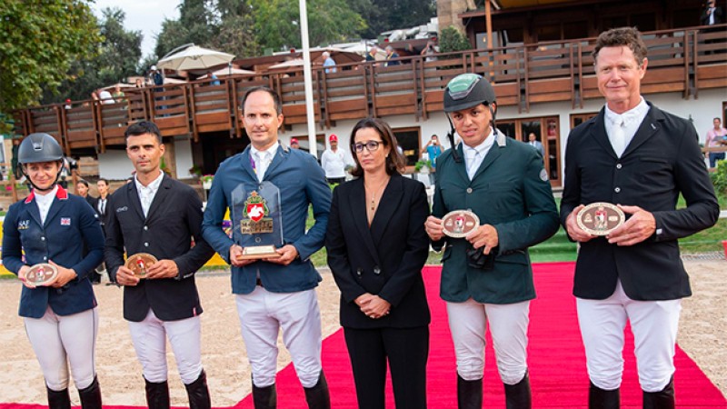 الدوري الملكي المغربي للقفز على الحواجز (محطة الرباط): الفارس البرازيلي برنار ألفيس يفوز بجائزة المرحومة صاحبة السمو الملكي الأميرة للا آمنة