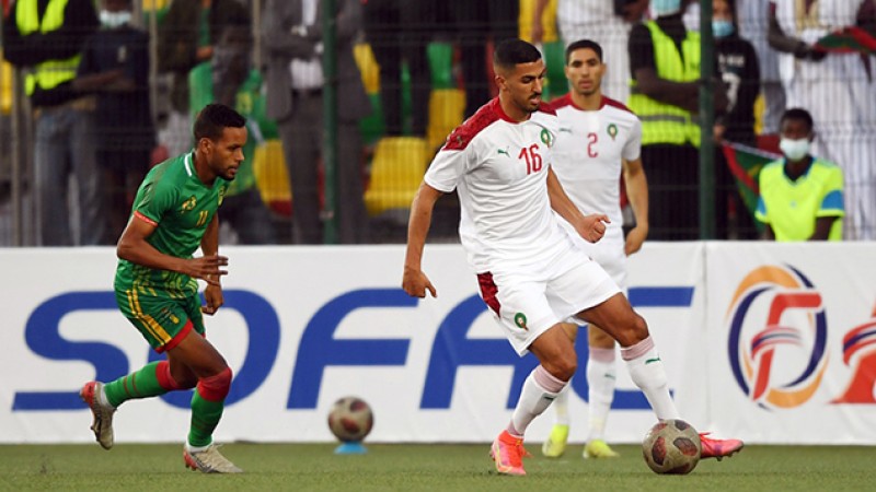 المنتخب المغربي يتعادل امام نظيره الموريتاني (0-0 ) و يتأهل رسميا الى النهائيات 'إقصائيات كأس إفريقيا للأمم (المجموعة ال5 الجولة 5)'