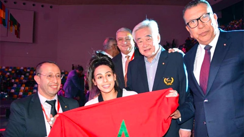 الاقصائيات الافريقية للتايكوندو المؤهلة للألعاب الأولمبية طوكيو 2020 بالرباط: تأهل البطلان المغربيان أشرف محبوبي وندى الأعرج