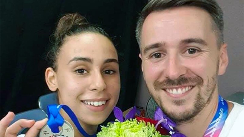 Grand Prix du Taekwondo (Japon 2019): La Marocaine Nada Laarej remporte la médaille d'argent dans la catégorie -57kg