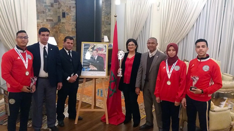 زغرب: المغرب يتألق في الدوري الدولي ال 13 لرياضة الفنون الدفاعية "نانبودي"