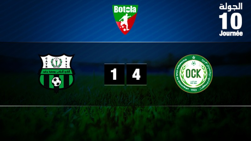 أولمبيك خريبكة يفوز بميدانه على يوسفية برشيد (4-1)