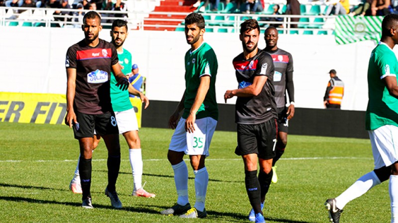 فريق أولمبيك خريبكة يتعادل مع ضيفه فريق المغرب التطواني 2-2