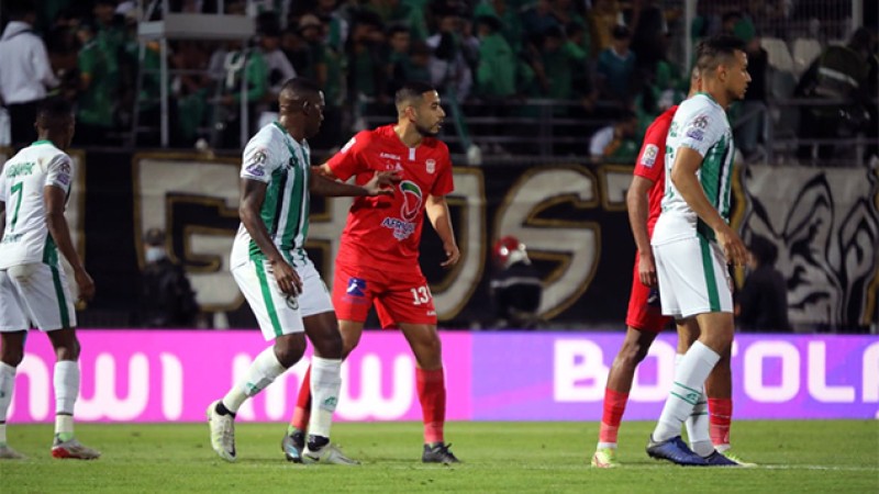 فريق أولمبيك خريبكة يفوز على ضيفه حسنية أكادير (2-0)