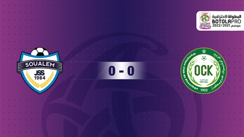 L'Olympique de Khouribga et la Jeunesse sportive Salmi se quittent sur un nul blanc (0-0)