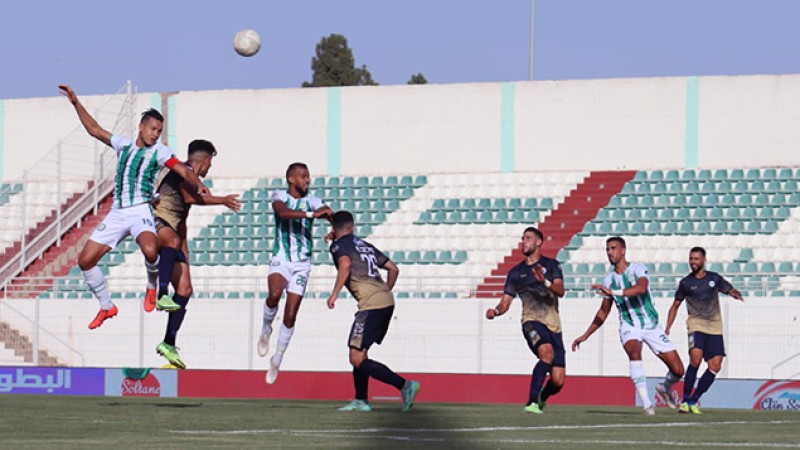 أولمبيك خريبكة يتعادل مع ضيفه مولودية وجدة (0- 0 )