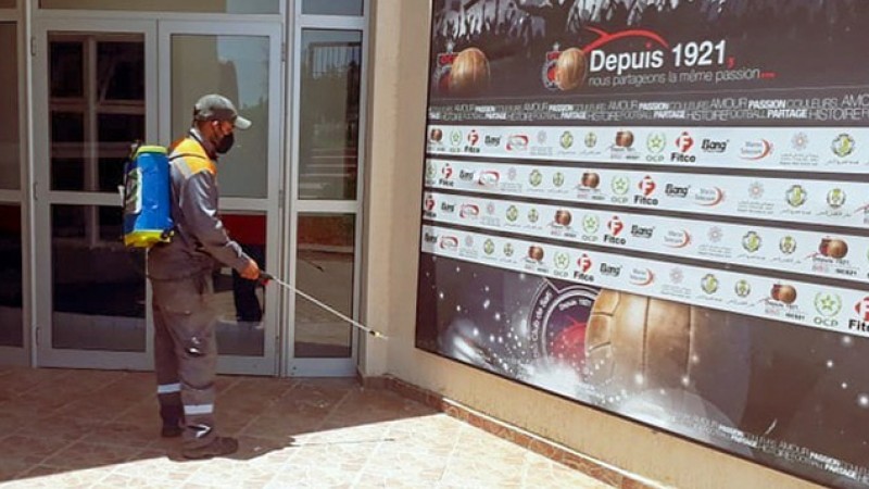 نادي أولمبيك آسفي يتخذ عددا من التدابير تزامنا مع تخفيف الحجر الصحي